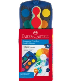 Faber-Castell Vandfarve - Connector - 12 Farver