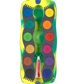 Faber-Castell Vandfarve - Dinosaur - 12 Farver + Chinese White