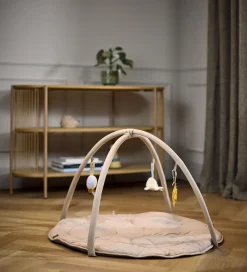 Filibabba Aktivitetstæppe m. 3 Aktivitetslegetøj - Beige