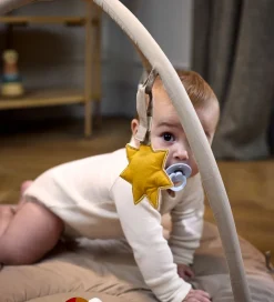 Filibabba Aktivitetstæppe m. 3 Aktivitetslegetøj - Beige