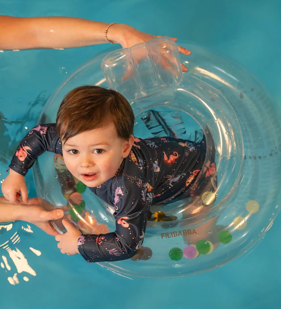 Filibabba Babybadering - Alfie - 60 cm - Regnbuefarvet Konfetti