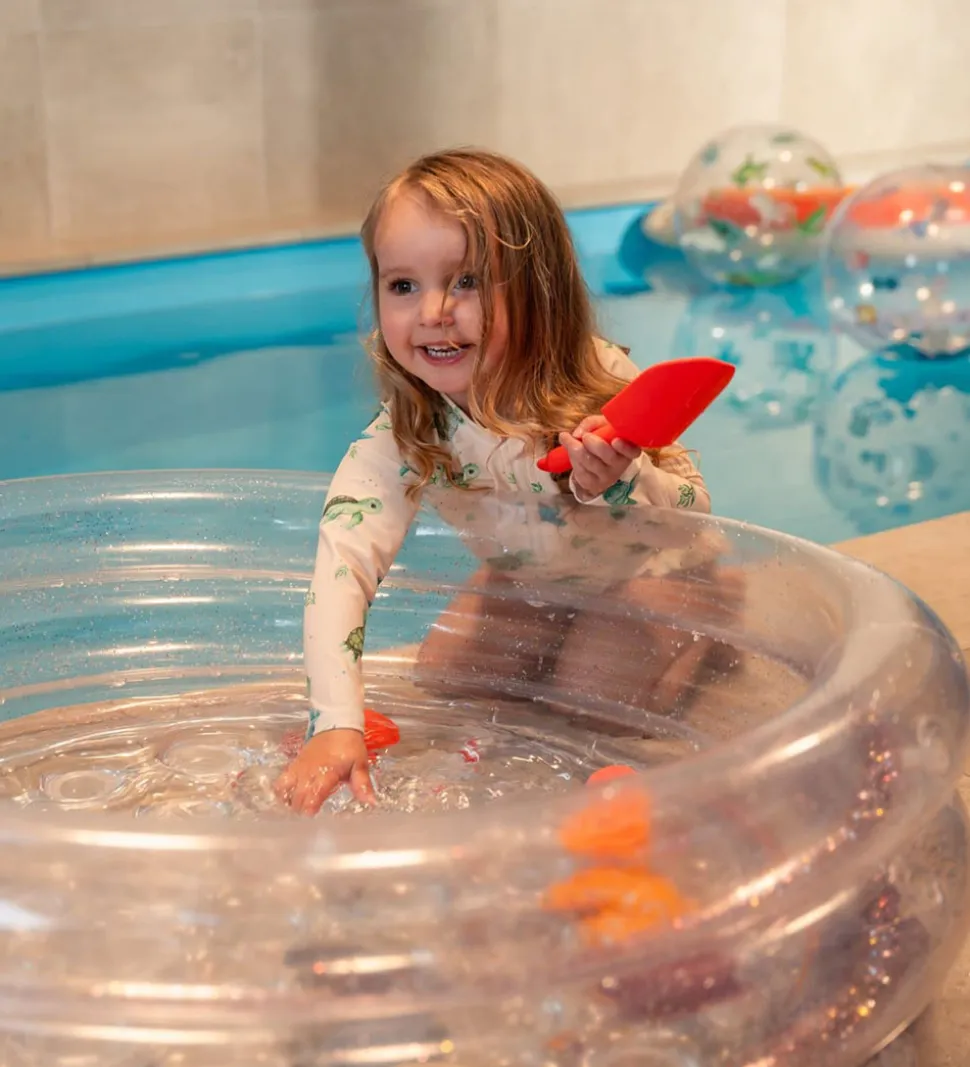 Filibabba Badebassin - Alfie - 80 cm - Regnbuefarvet Konfetti