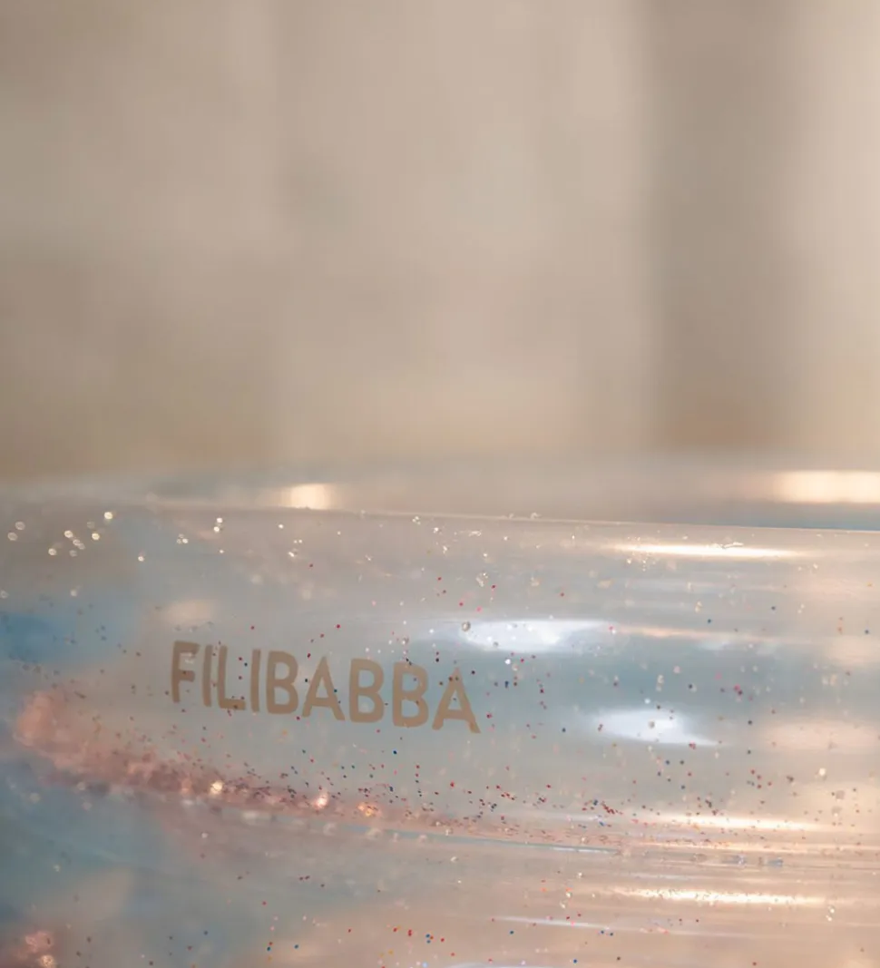 Filibabba Badebassin - Alfie - 150 cm - Regnbuefarvet Konfetti