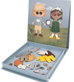 Filibabba Magnetisk Spil - Påklædningsdukker - Klar Til Dit Even