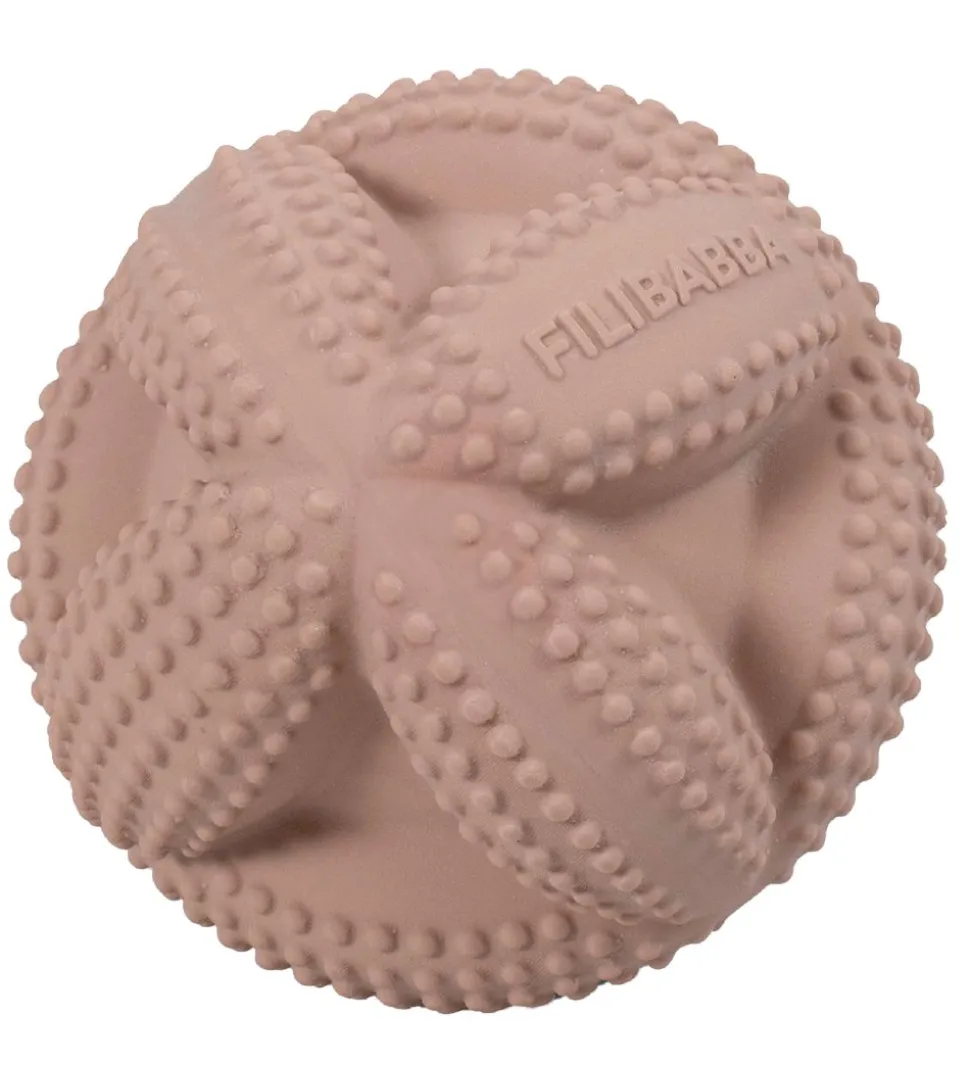 Filibabba Motorikbold - 8 cm - Isa Grab - Blush