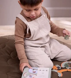 Filibabba Puslespil-sæt - Runde - 5x9 Brikker - Små Eventyrere