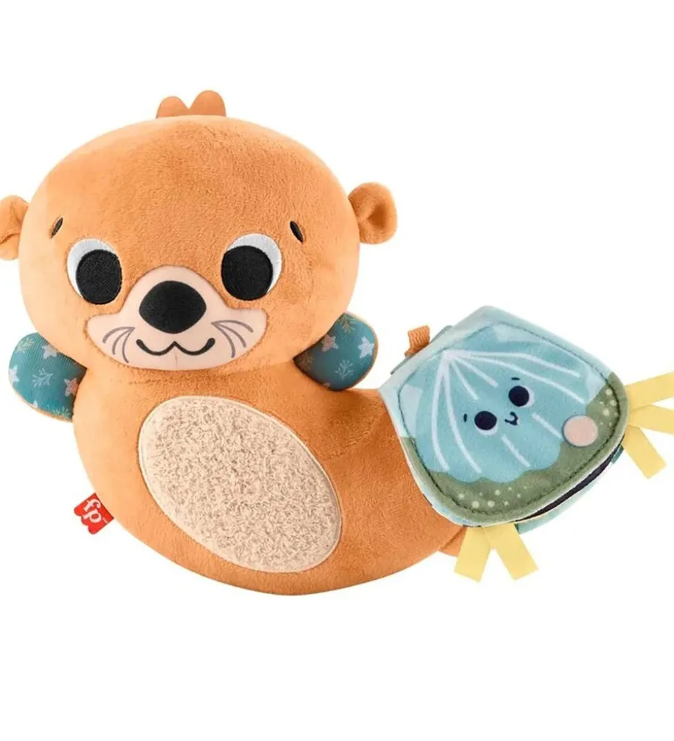 Fisher-Price Bamse - 22,8 cm - 2-In-1 Rockin' Tummy Time Otter