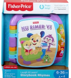 Fisher-Price Bog m. Lyd - Læring & Leg - Børnerim