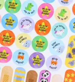 Forlaget Bolden Billedbog - Hos Lægen Bogen - 36 Klistermærker