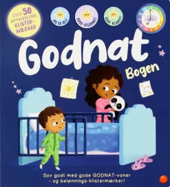 Forlaget Bolden Billedbog - Godnat Bogen - 50+ Klistermærker