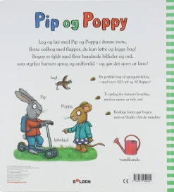 Forlaget Bolden Bog - Pip Og Poppys Store Bog m. Ord