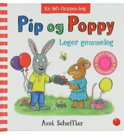 Forlaget Bolden Bog m. Flapper - Pip og Poppy: Leger Gemmeleg