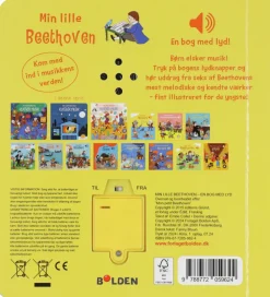 Forlaget Bolden Bog m. Lyd - Min Lille Bog med Beethoven