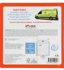 Forlaget Bolden Bog m. Lyd - Kig Og Lyt - Babu! Babu!