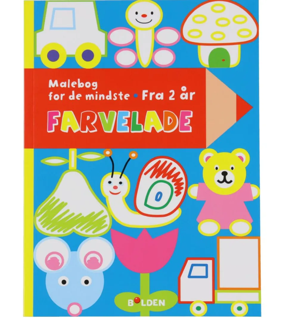 Forlaget Bolden Malebog - Farvelade - For De Mindste - Dansk