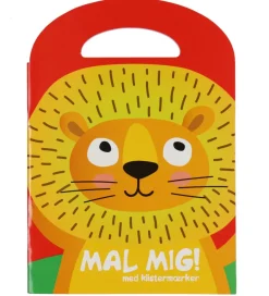 Forlaget Bolden Malebog - Mal mig m. Klistermærker - Dansk