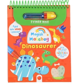 Forlaget Bolden Malebog - Magisk Malebog: Dinosaurer - Dansk