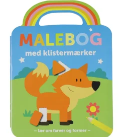 Forlaget Bolden Malebog m. Klistermærker - Ræv