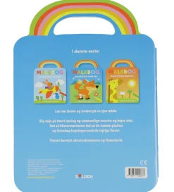 Forlaget Bolden Malebog m. Klistermærker - Ræv