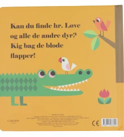 Forlaget Carlsen Billedbog m. Flapper - Hvor Er Hr. Løve?