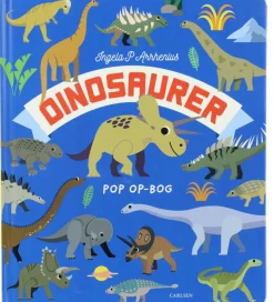 Forlaget Carlsen Pop Op Bog - Dinosaurer