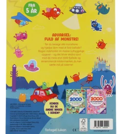 Forlaget Tukan Aktivitetsbog - Monstre - DA