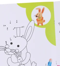 Forlaget Tukan Bog - Prik Til Prik - 1-10 - DA