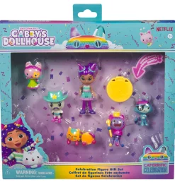 Gabby's Dollhouse Figursæt - 7 Dele - Celebration