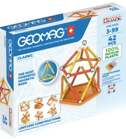 Geomag Magnetsæt - Classic Recycled - 42 Dele