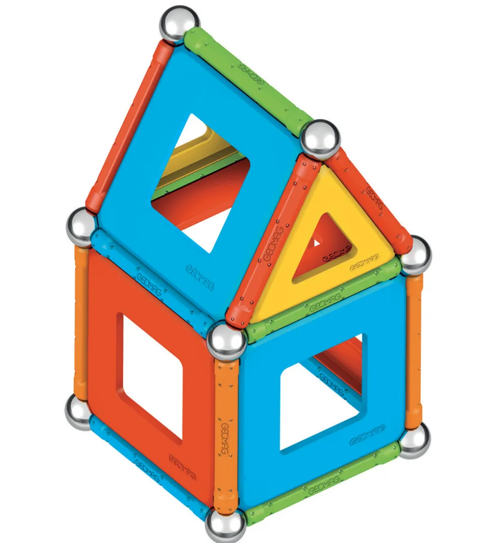 Geomag Magnetsæt - Supercolor Panels Recycled - 52 Dele