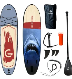 GoRunner Supboard - 320x84 cm - Shark - Blå