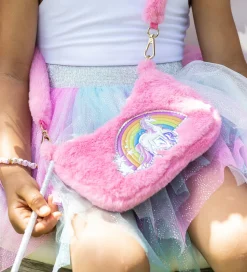 Great Pretenders Skuldertaske - Rainbow Cuddle - Pink