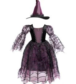 Great Pretenders Udklædning - Heks - Sort/Lilla