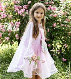 Great Pretenders Udklædning - Pink Sequins Twirl Cape
