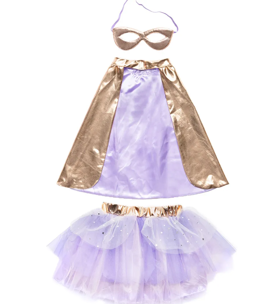 Great Pretenders Udklædning - Super-Duper - Metallic Rose Gold/L