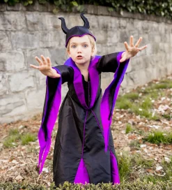 Great Pretenders Udklædning - Skurk Prinsessekjole m. Hat - Sort