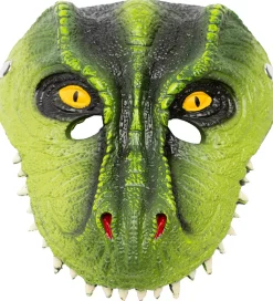 Great Pretenders Udklædning - T-Rex Dino Maske - Grøn