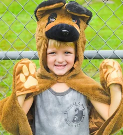 Great Pretenders Udklædning - Kappe - Hund - Brun