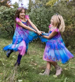 Great Pretenders Udklædning - Sommerfuglekjole - Blue/Purple