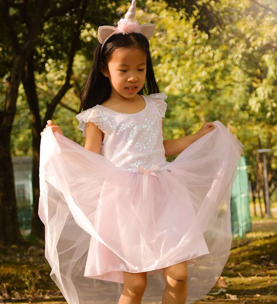 Great Pretenders Udklædning - Dreamy Unicorn m. Hårbånd