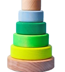 Grimms Stabletårn - Træ - Lille - Neongrøn