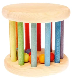 Grimms Trælegetøj - Rangle - Multifarvet