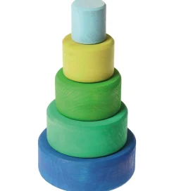 Grimms Trælegetøj - Stableskåle - 5 Dele - Ocean