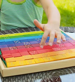Grimms Trælegetøj - Tællebræt - 201 Dele - Multifarvet