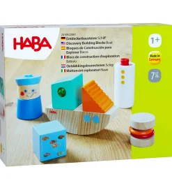 HABA Byggeklodser - Træ - Discovery Building Blocks Boat - 7 stk