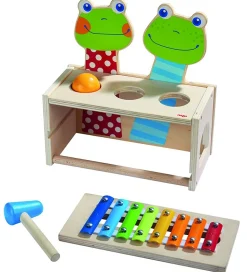 Haba Hammerspil/Xylofon - Frøer - Natur/Multifarvet