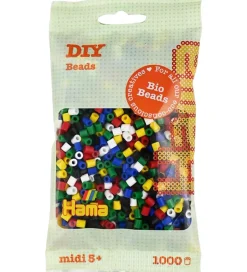Hama Bio Midi Perler - 1000 stk. - 198 Mix