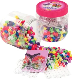 Hama Maxi perler m. Perleplader - 400 stk. - Multifarvet