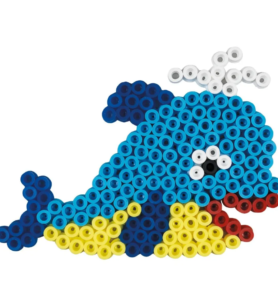 Hama Maxi Perlesæt - 250 stk. - Hval