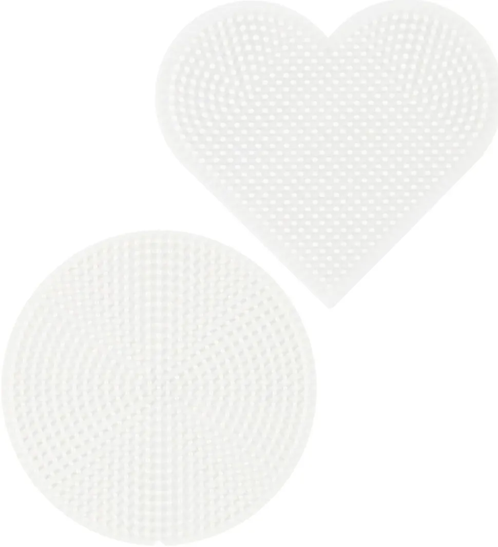 Hama Midi Perleplader - 4 stk. - Cirkel/Hjerte/Kvadrat/Sekskant